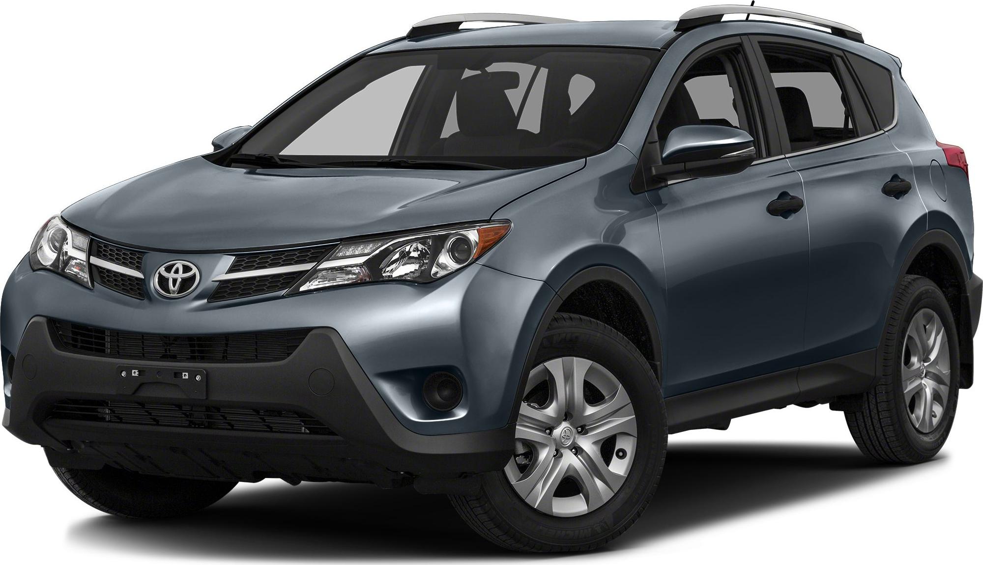 Front-side view of a compact SUV with roof rails and alloy wheels