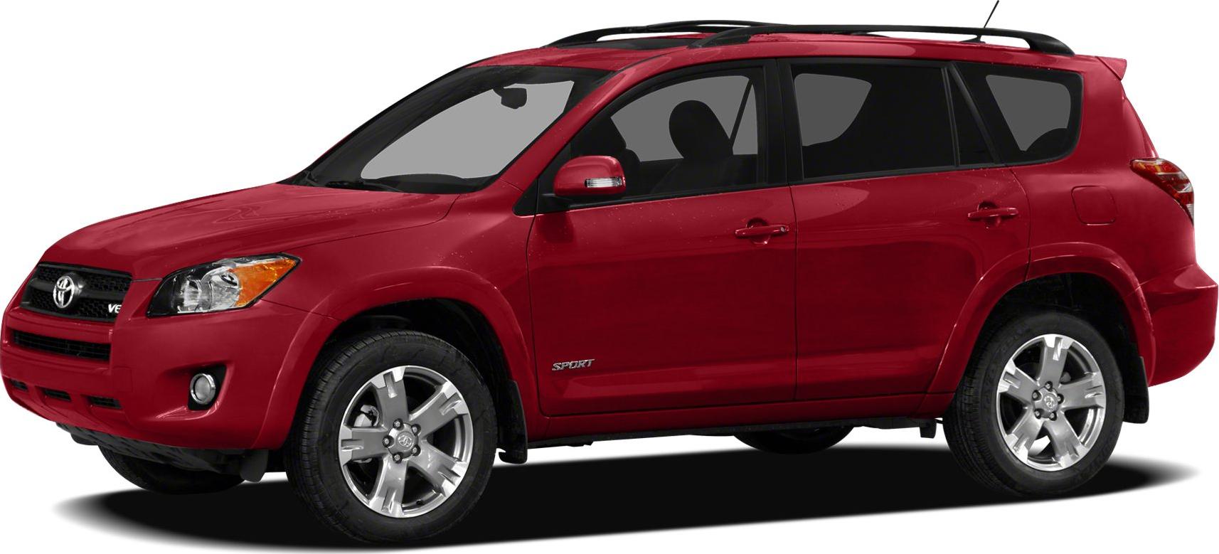 Red SUV with sporty alloy wheels and roof rails