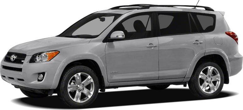 Side profile of 2009 SUV with four doors and alloy wheels