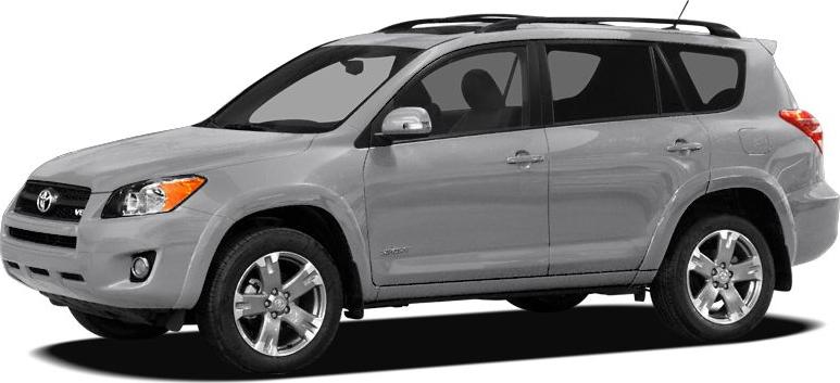 Silver SUV side profile with alloy wheels and roof rails.
