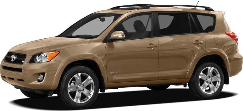 Side profile of mid-size SUV with roof rails and alloy wheels.