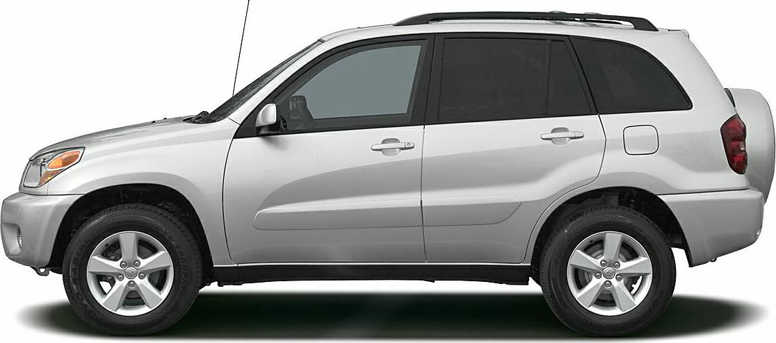 Silver 3-door SUV side profile with roof rails and alloy wheels