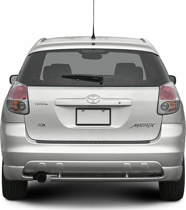 Rear view hatchback with taillights and rear window wiper