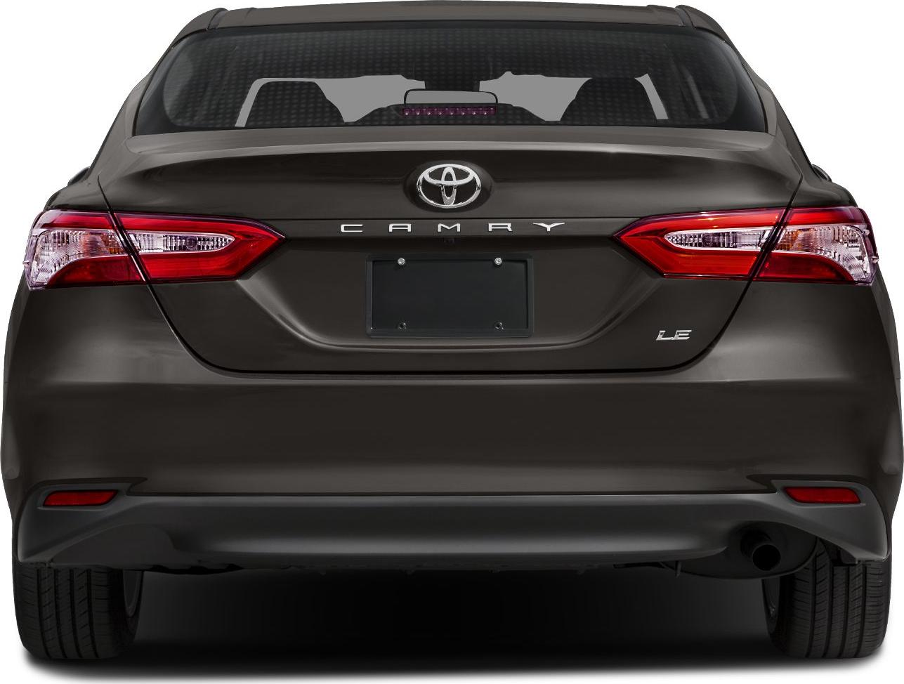 LED tail lights and sleek trunk rear view with dark finish and exhaust tip