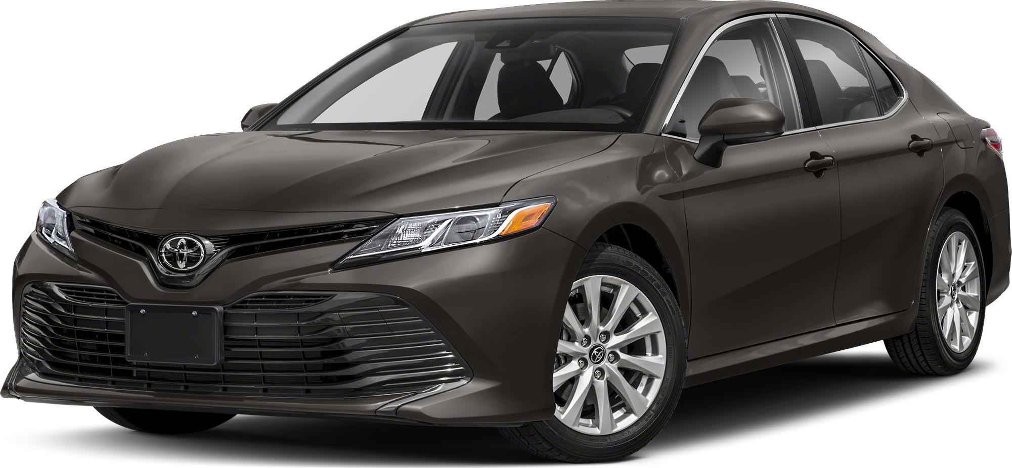 Front grille and LED headlights on sleek mid-size sedan