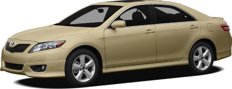 Side profile of a sedan with alloy wheels and smooth body lines