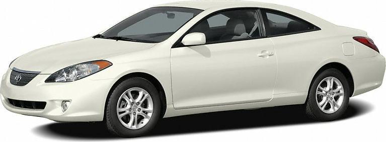 Sleek white coupe with smooth curves and updated front fascia.