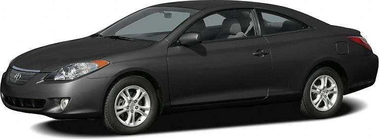 Black 2-door coupe with alloy wheels and streamlined body