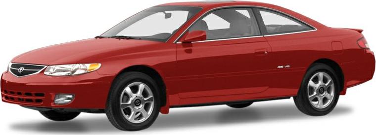 3/4 front-left view, Red Flame Metallic