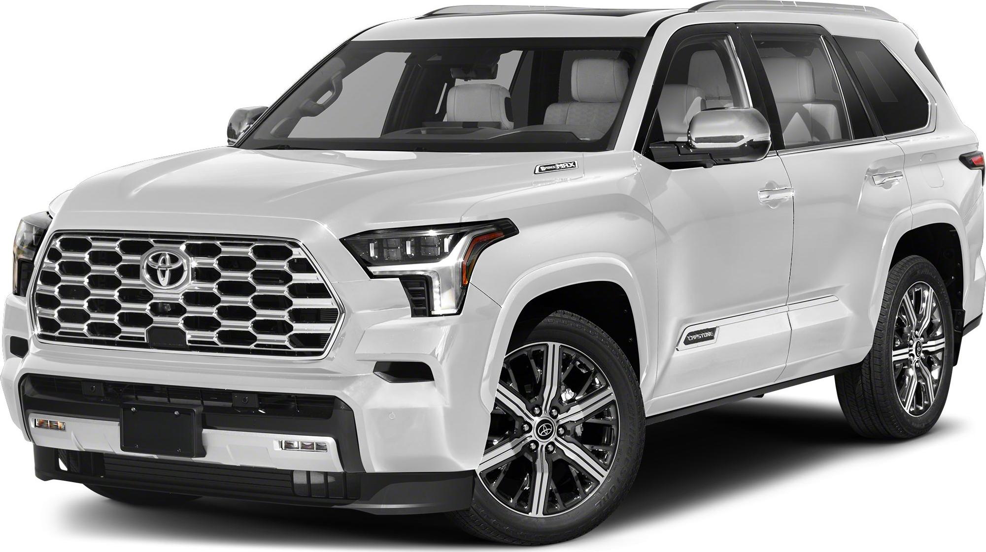 Front grille, headlights, alloy wheels white SUV