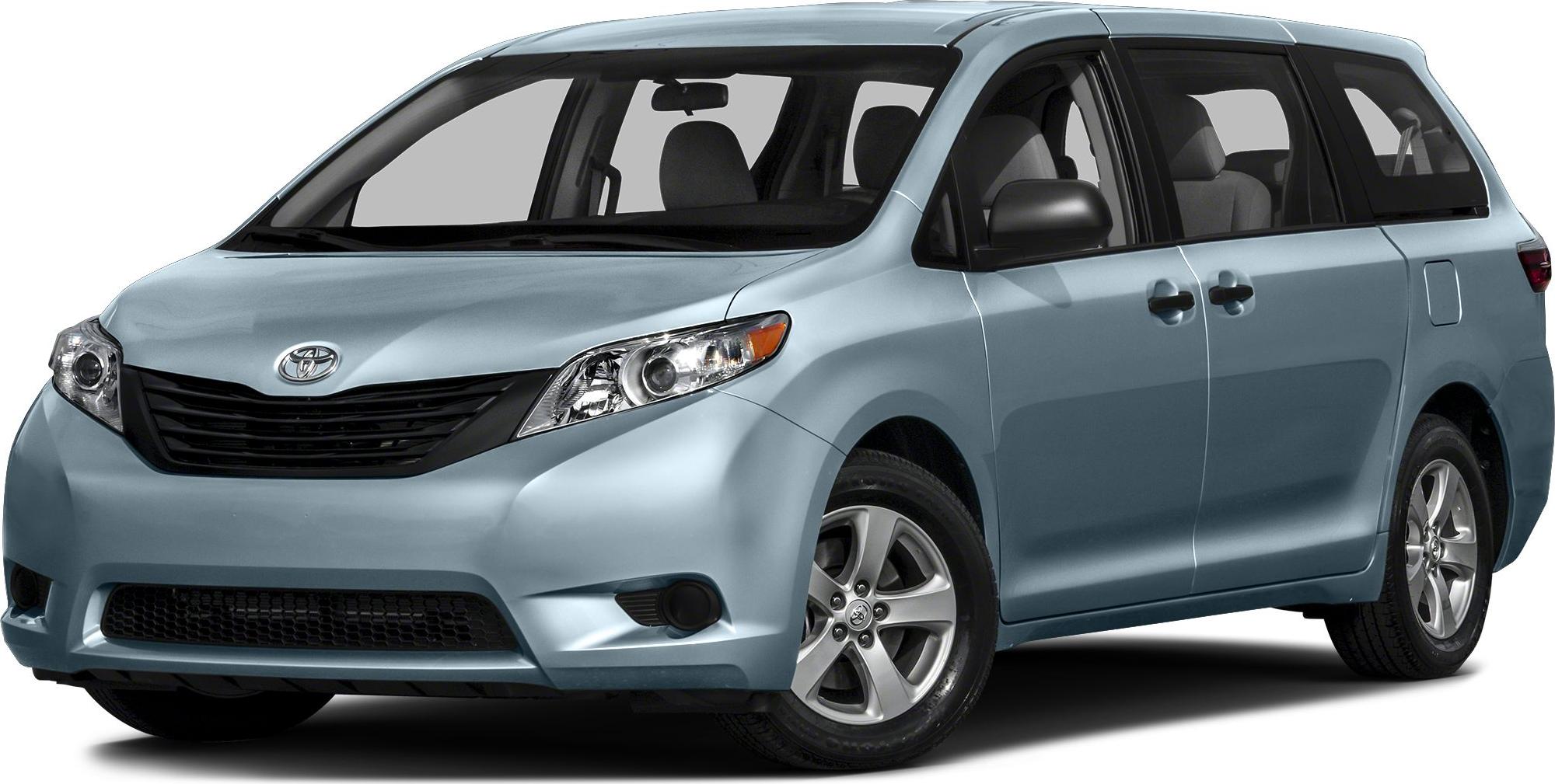 Front-side view of a minivan with alloy wheels and aerodynamic body design