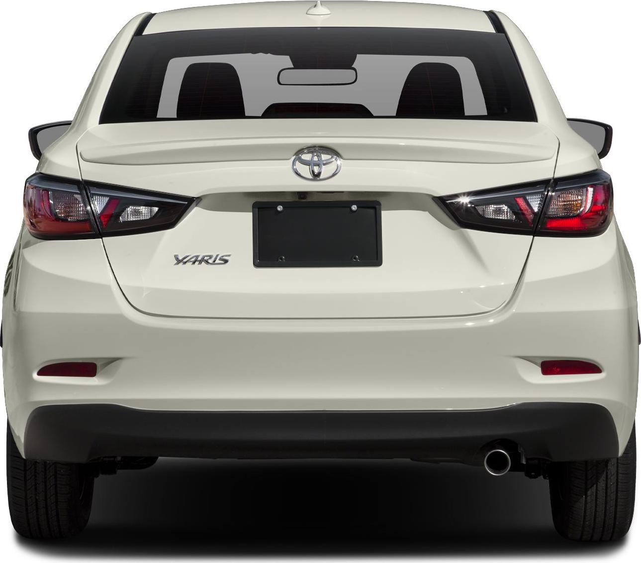 Rear view with tail lights, spoiler, and rear bumper design.