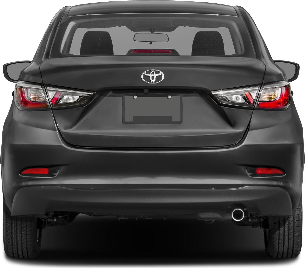 Rear view with sleek taillights and compact trunk design