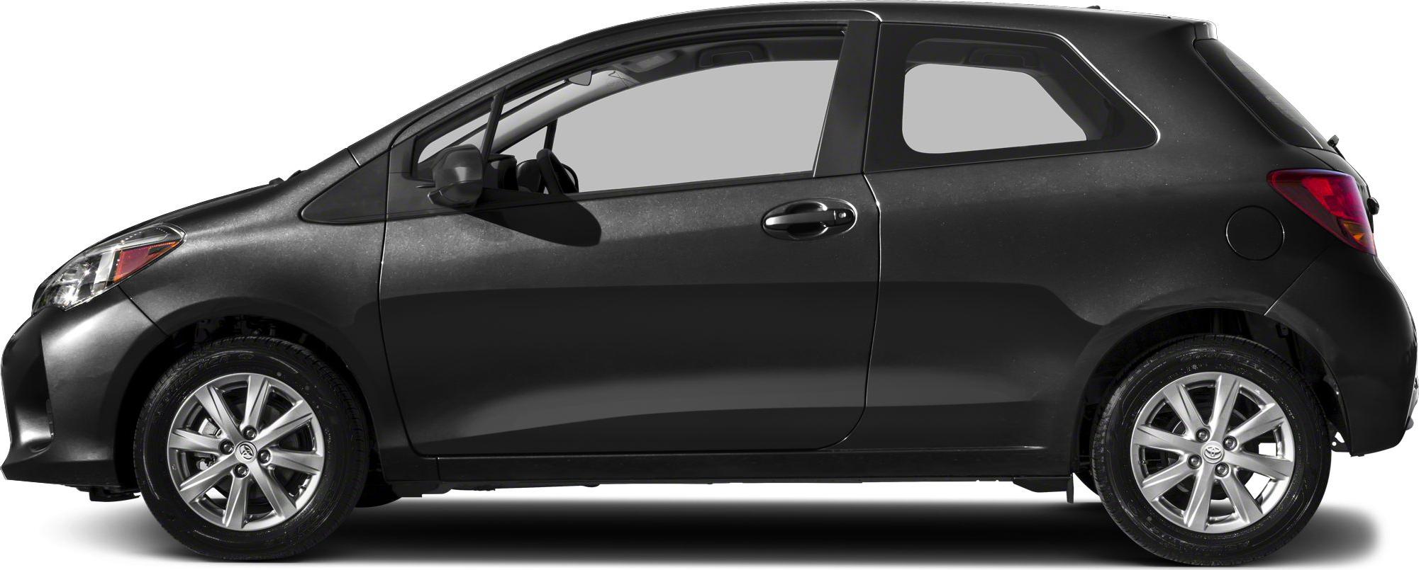 Two-door compact hatchback with alloy wheels and sleek profile