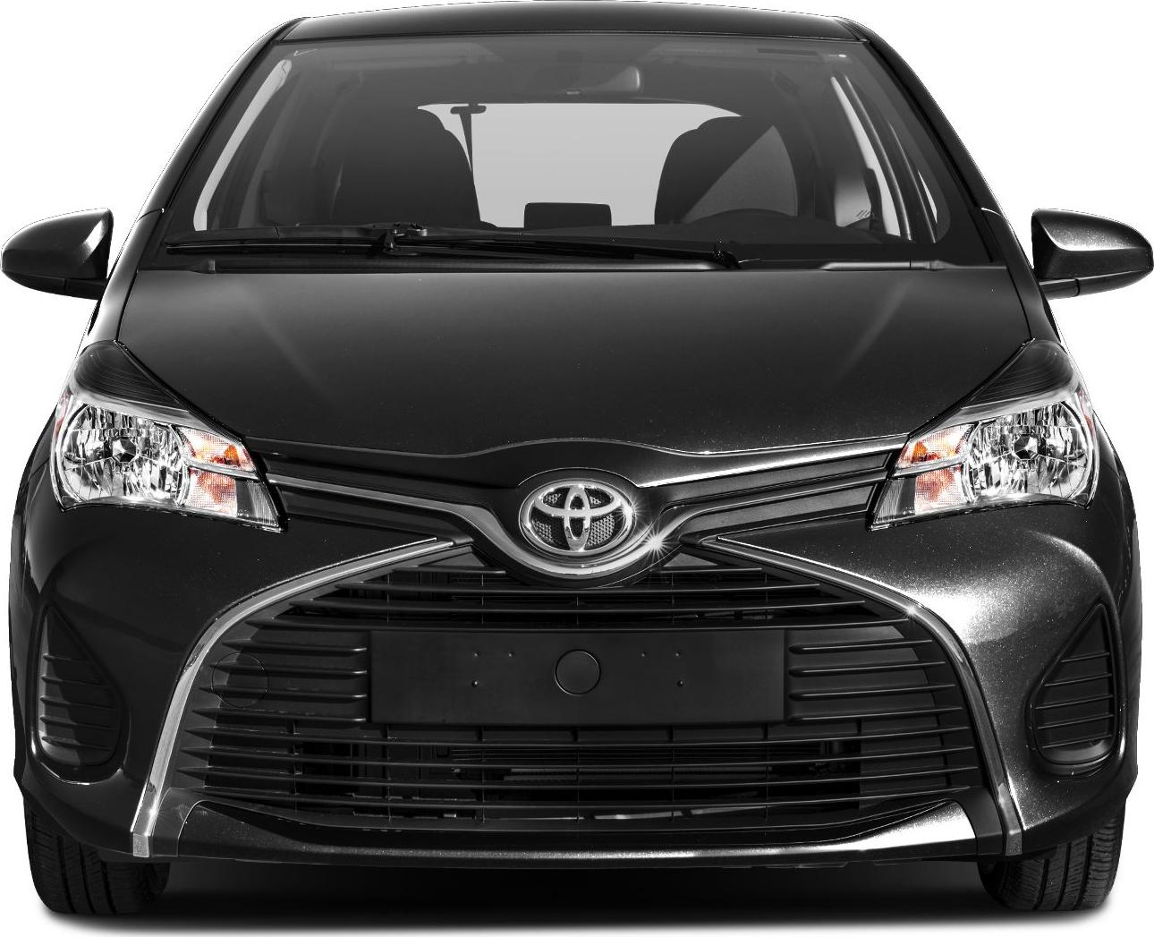 Front view with broad grille and sleek headlamps