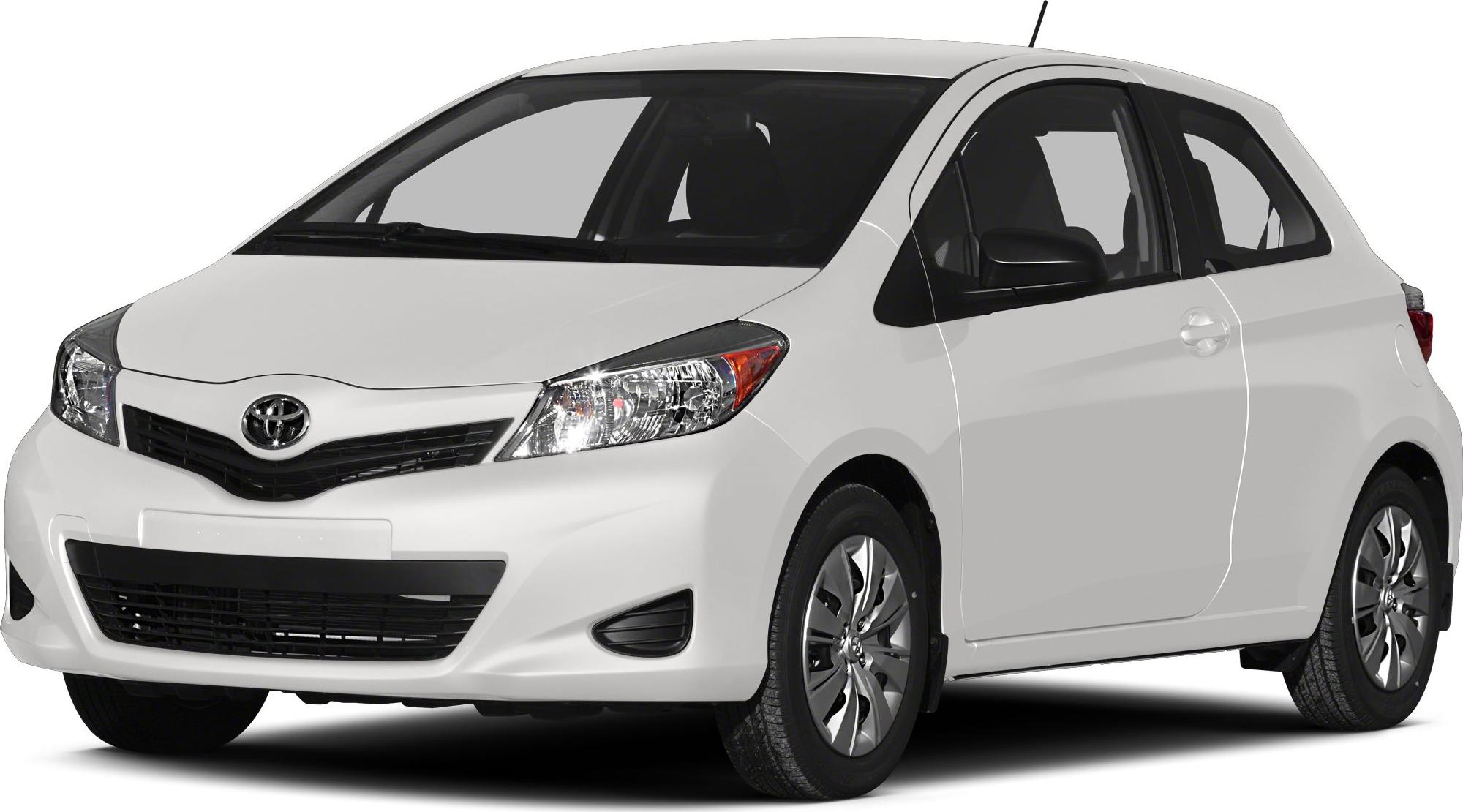 Compact hatchback with aerodynamic headlights and sleek grille in front-side view