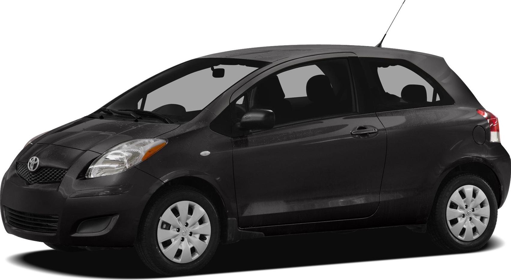 Compact black hatchback with smooth, rounded design