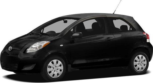 Black hatchback compact car with 5 doors and aerodynamic design