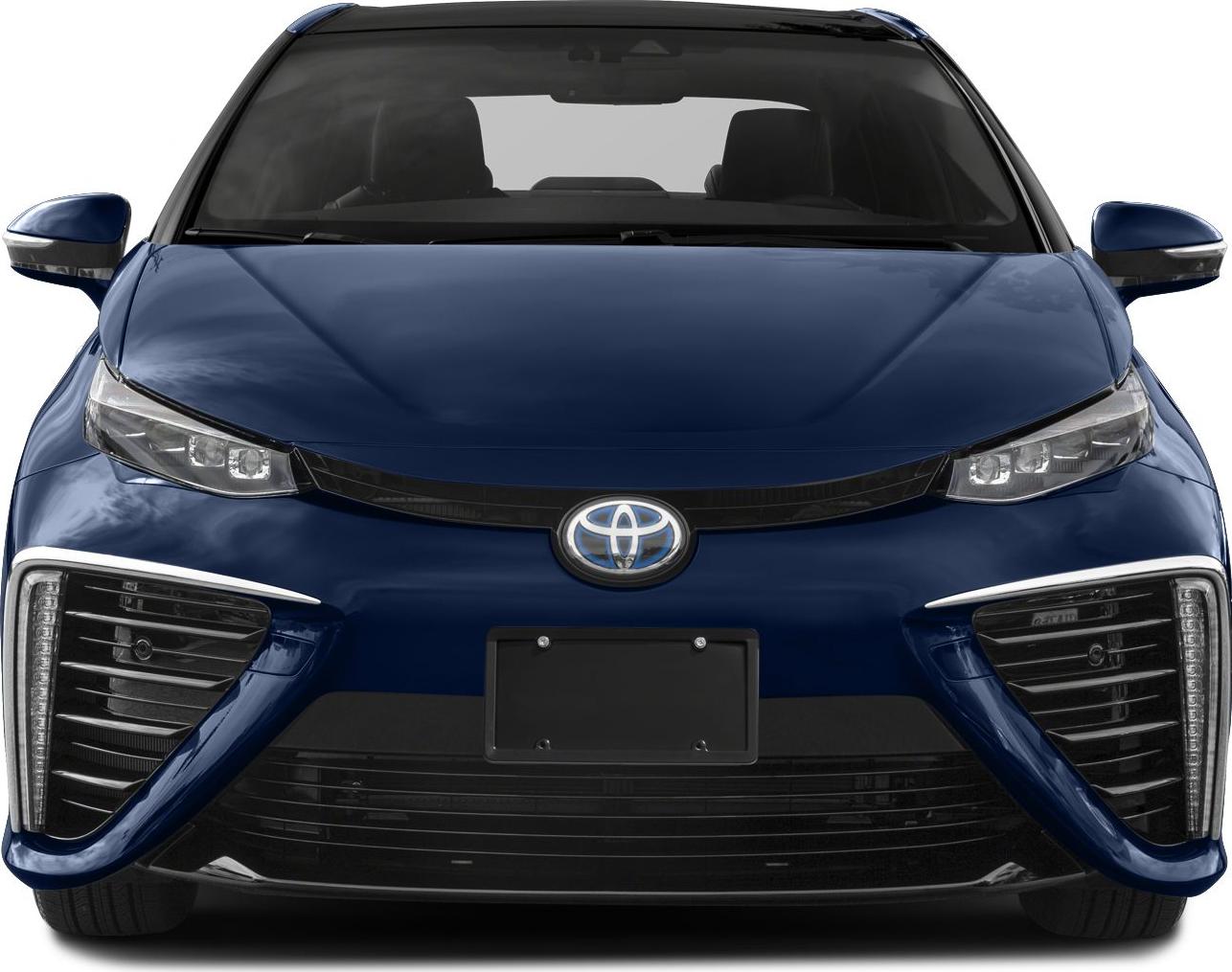 Sleek headlights and distinct front grille