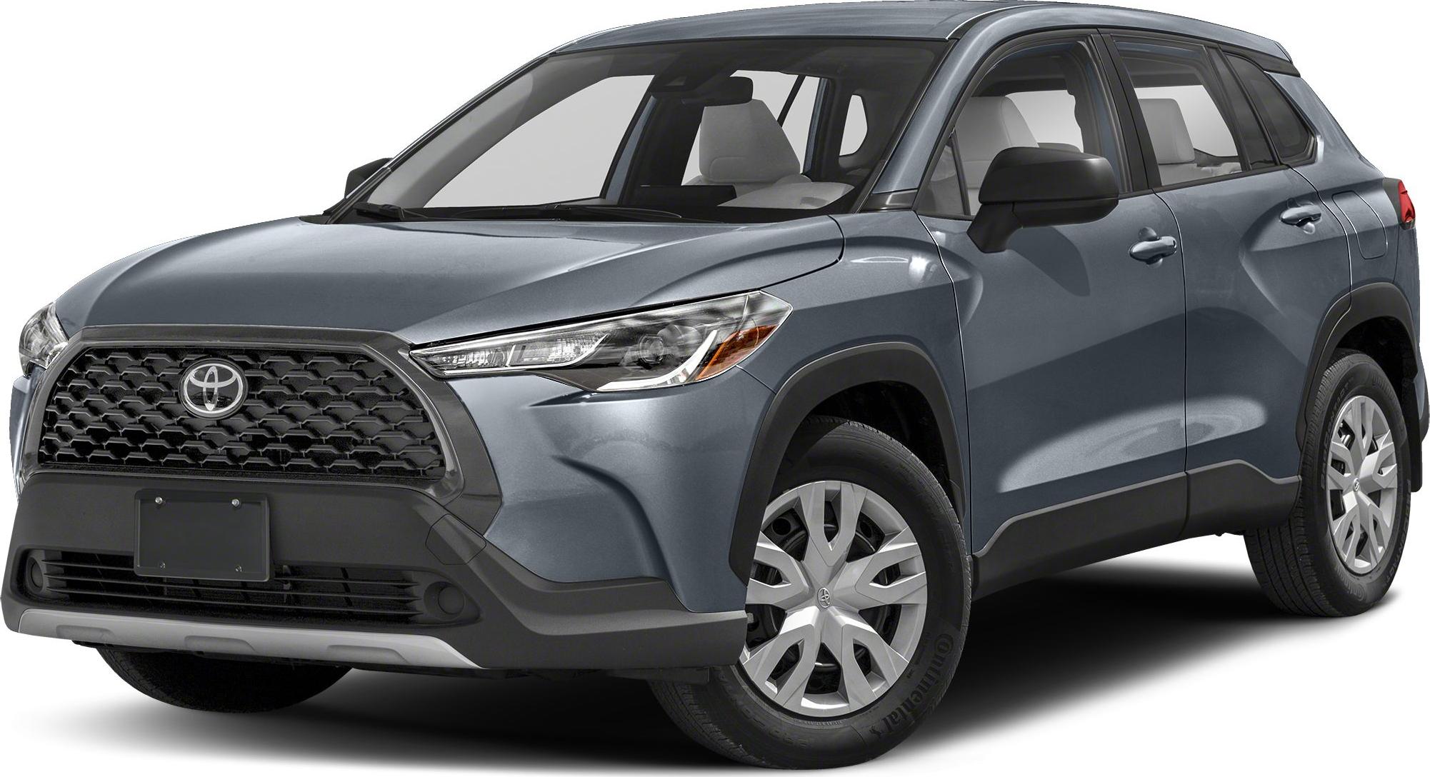 Front side view with bold grille and sleek headlights