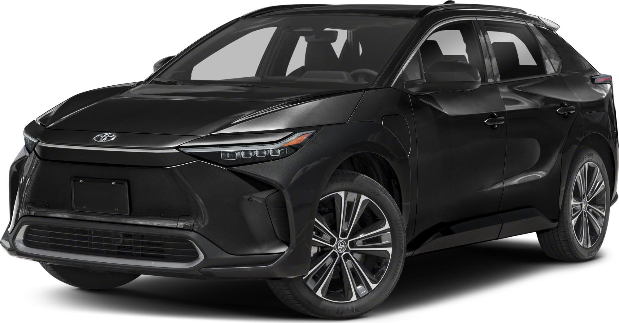 Sleek front and side view with LED headlights and alloy wheels