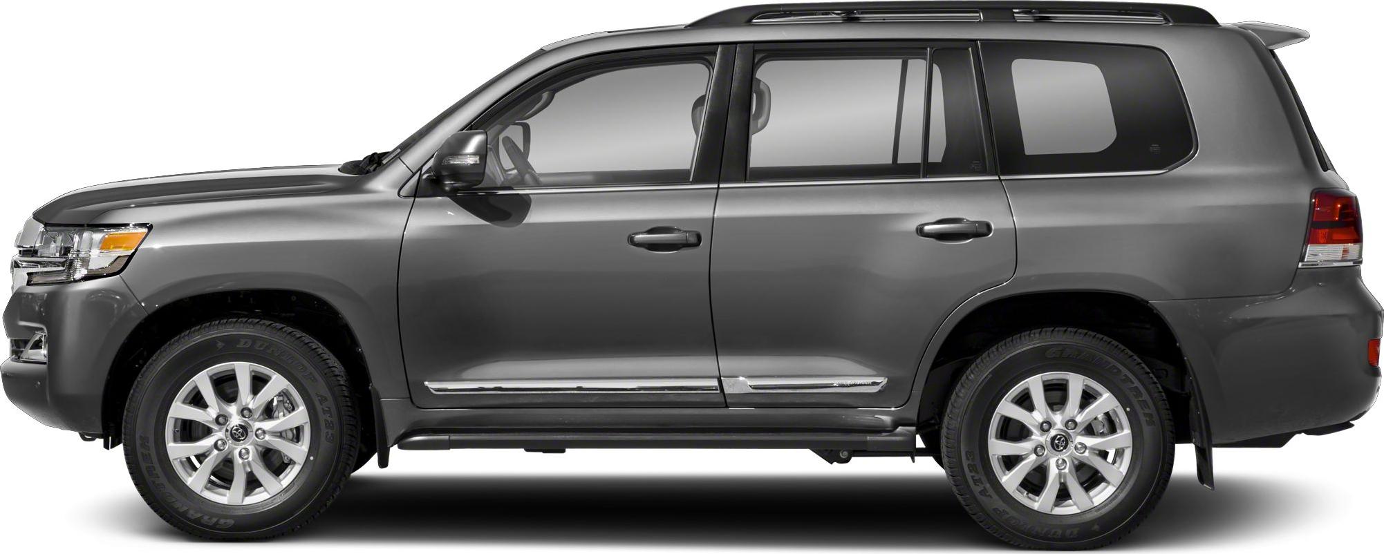 Side profile of 5-door SUV with alloy wheels and chrome trim