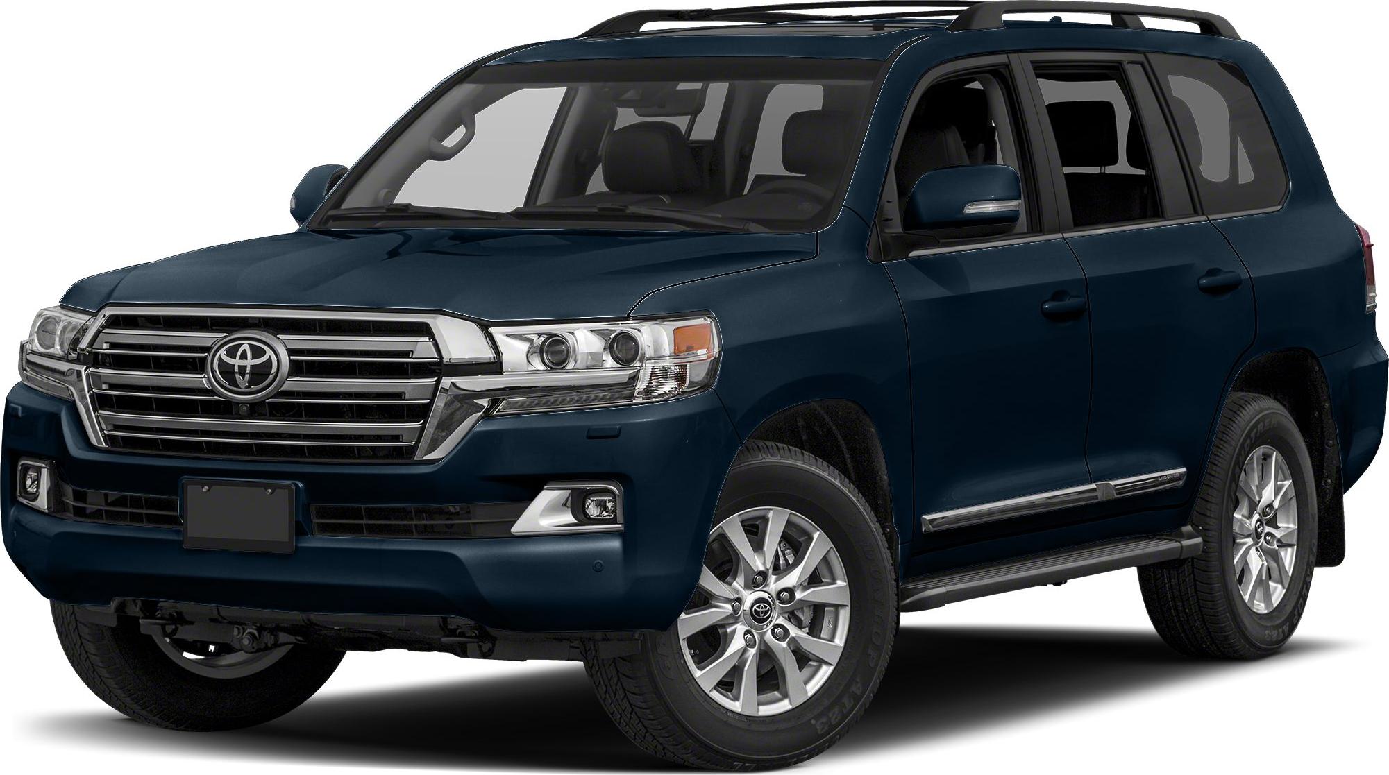 Front three-quarter view of facelifted SUV with distinctive grille and headlights