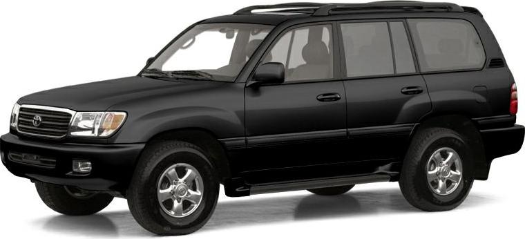 Black 5-door SUV with chrome wheels and side steps