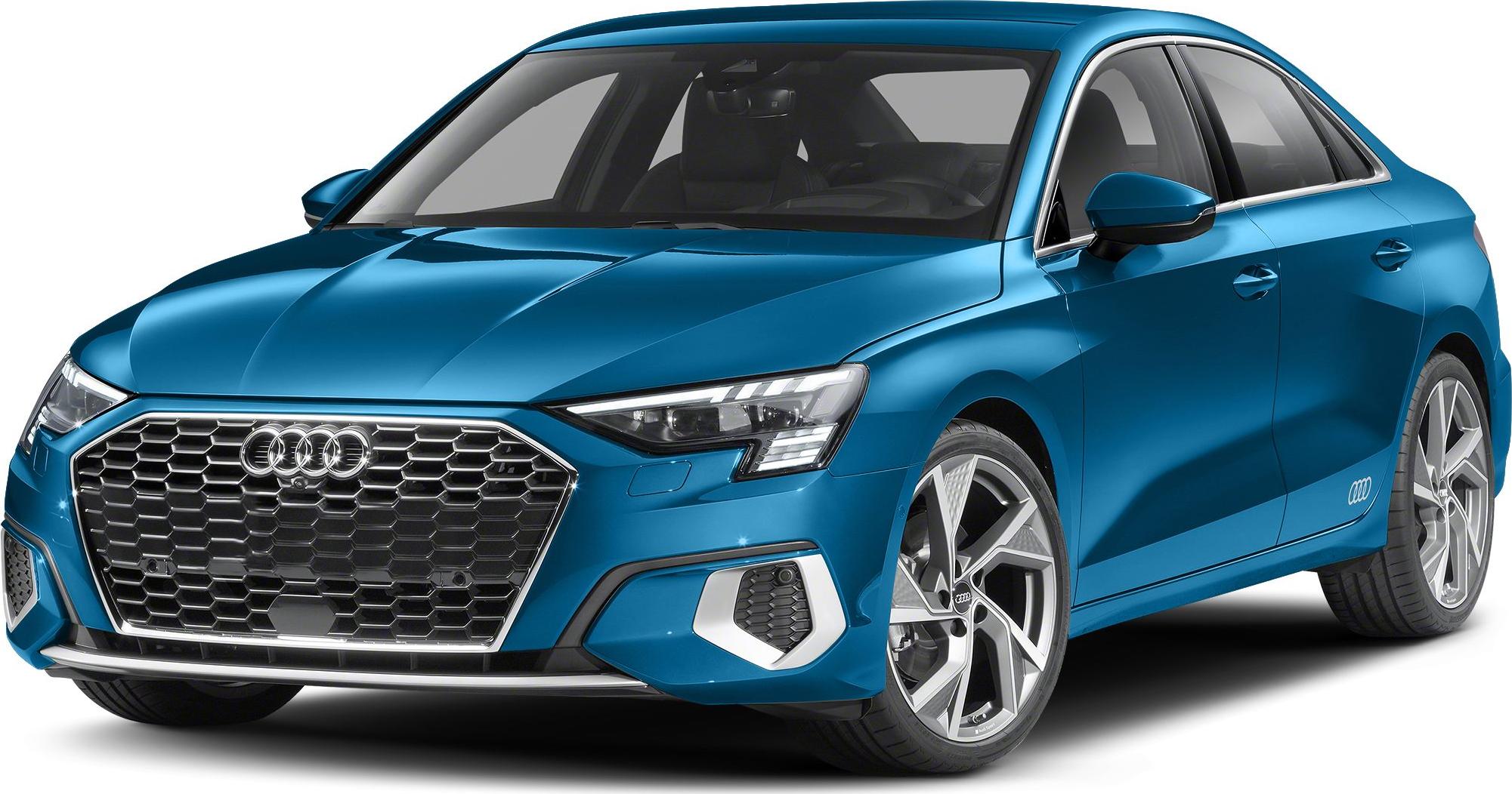 3/4 front-left view, Atoll Blue Metallic