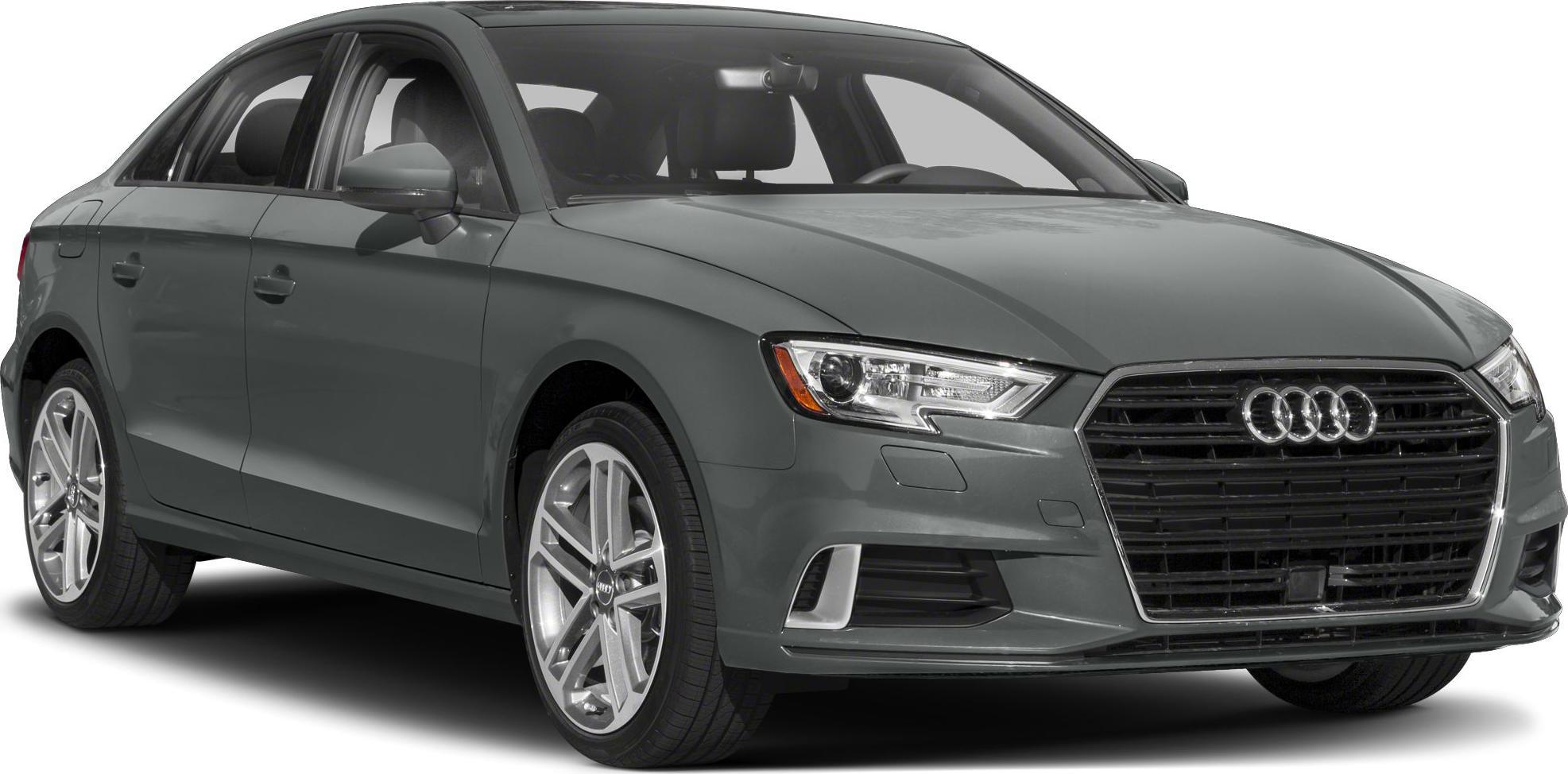 Front and side view with LED headlights and alloy wheels