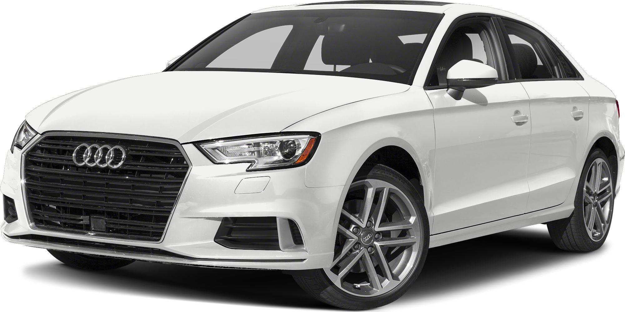 Front grille, headlight and alloy wheel design of a white sedan