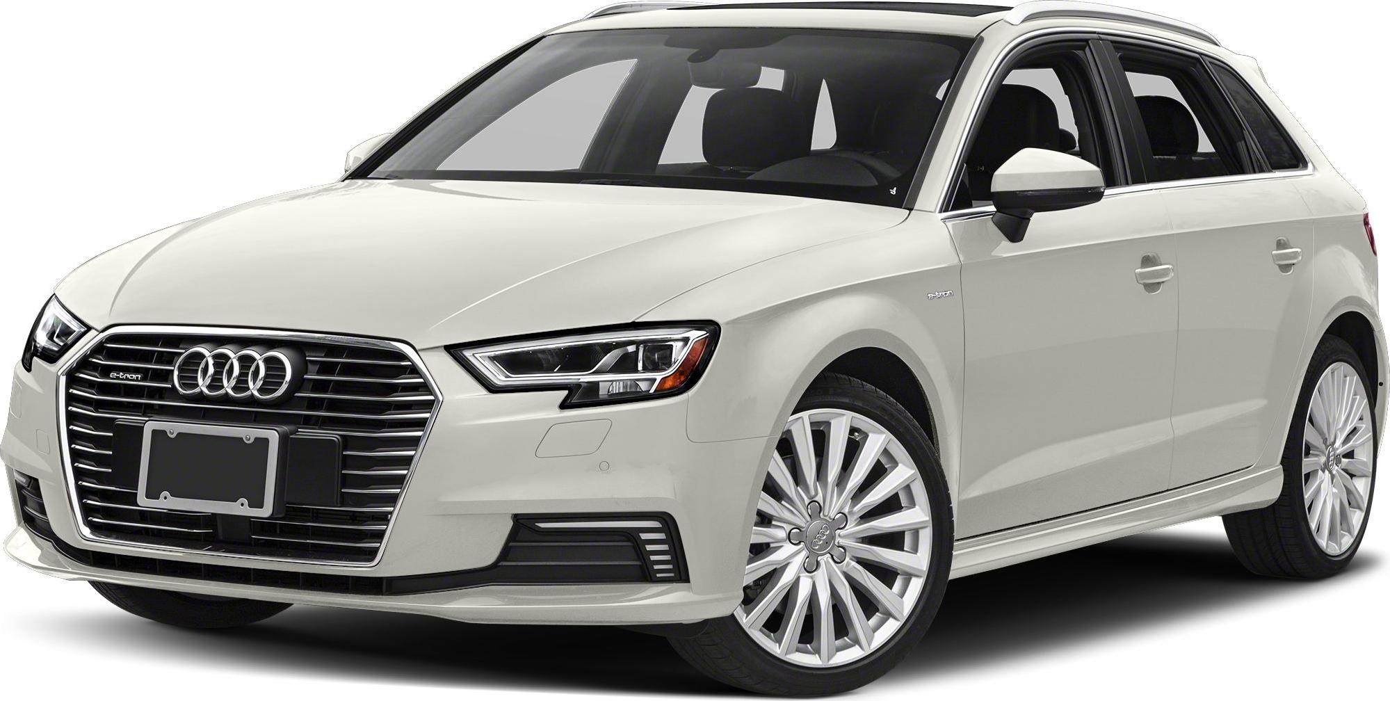 Front view of a white hatchback with LED headlights and alloy wheels