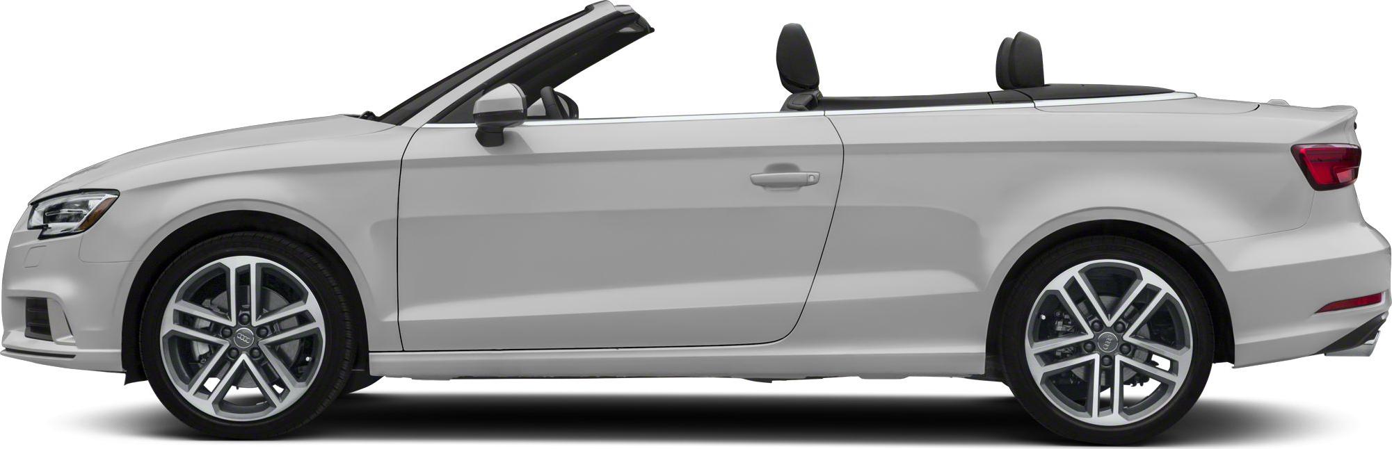 2017 Audi A3 Cabriolet (8V, facelift 2016) Side View Left
