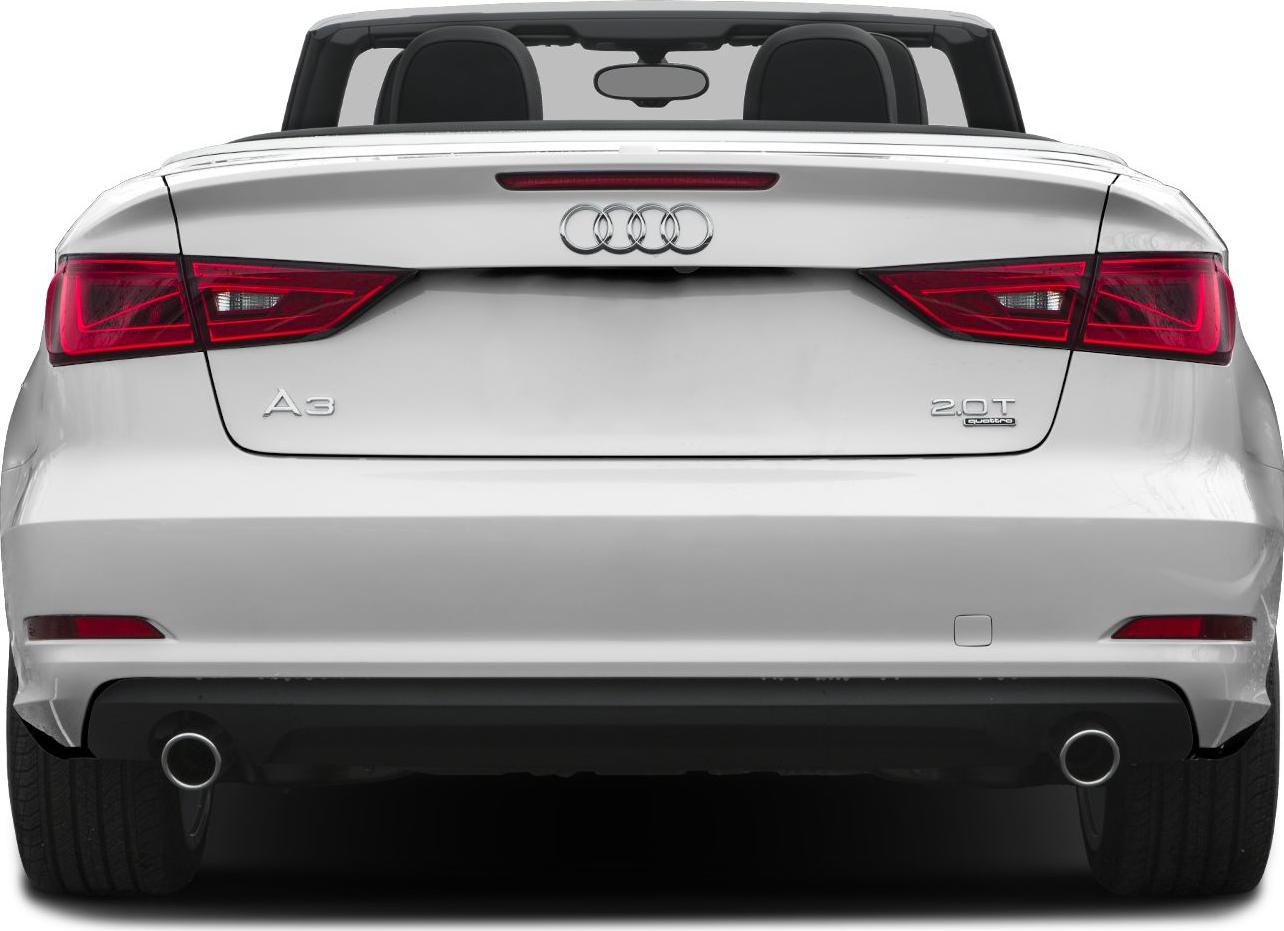 2014 Audi A3 Cabriolet (8V) Rear View