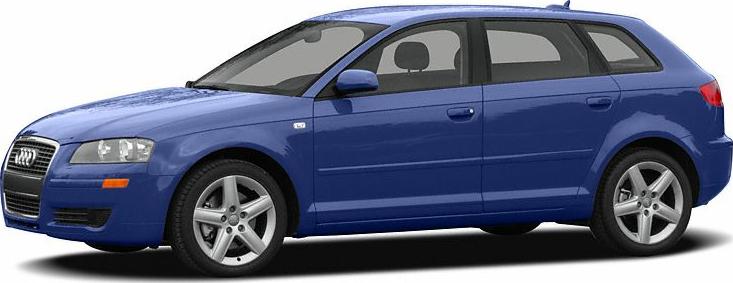 3/4 front-left view, Ocean Blue Pearl Effect
