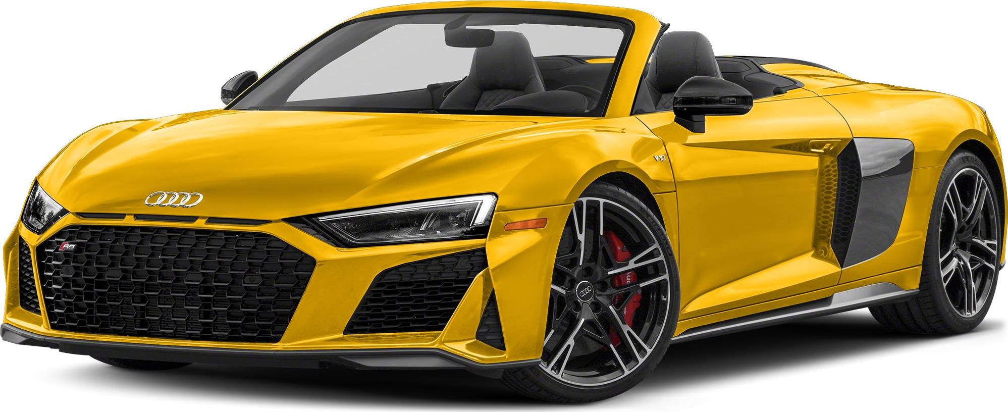 3/4 front-left view, Vegas Yellow / Black Roof