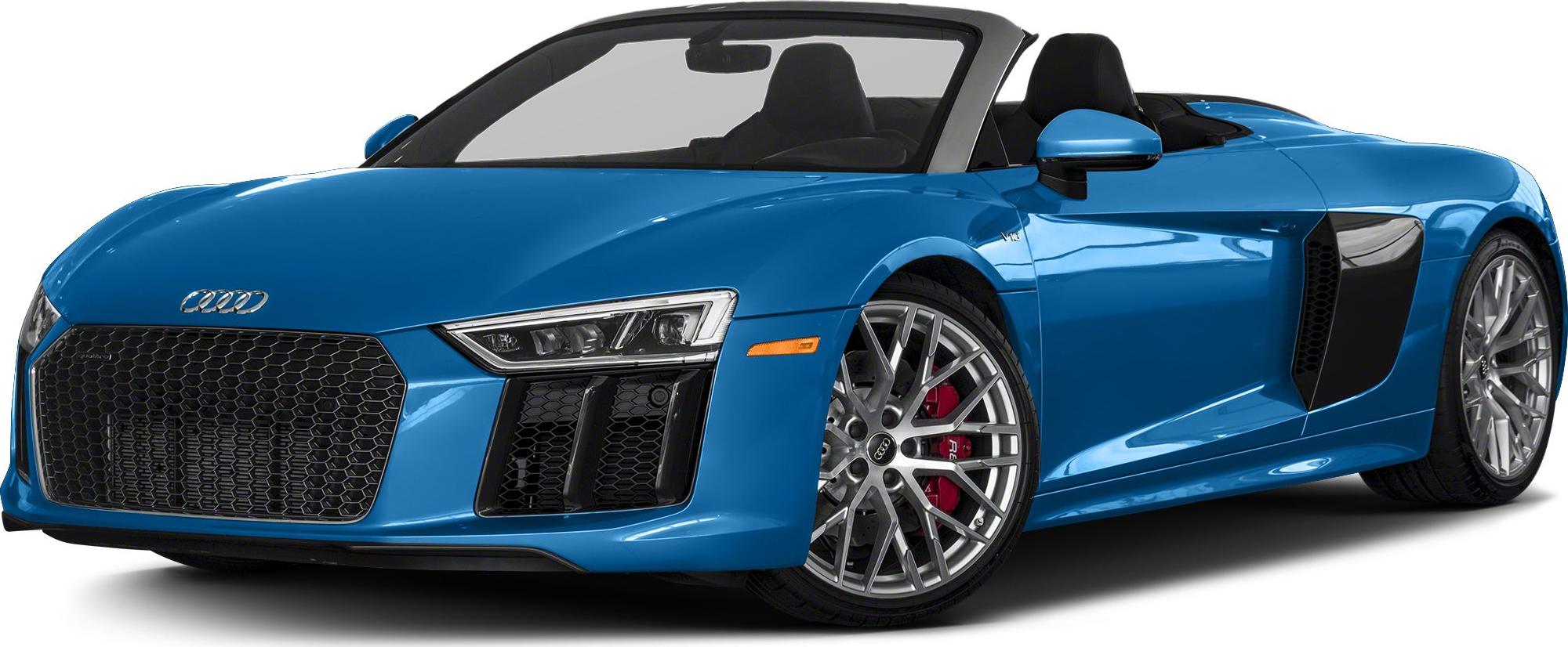 3/4 front-left view, Ara Blue Crystal Effect / Black Roof