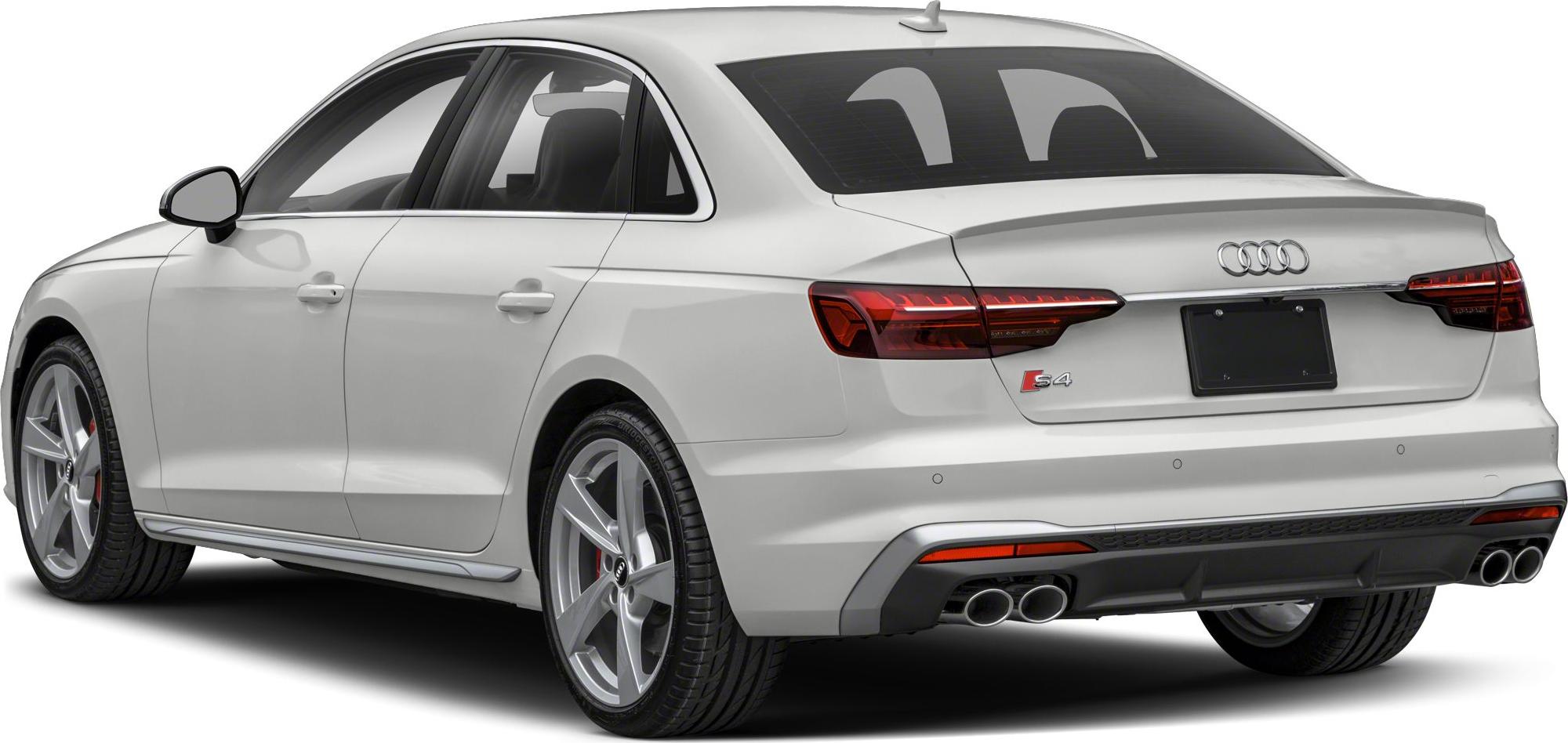 Sleek rear view with quad exhaust and LED taillights