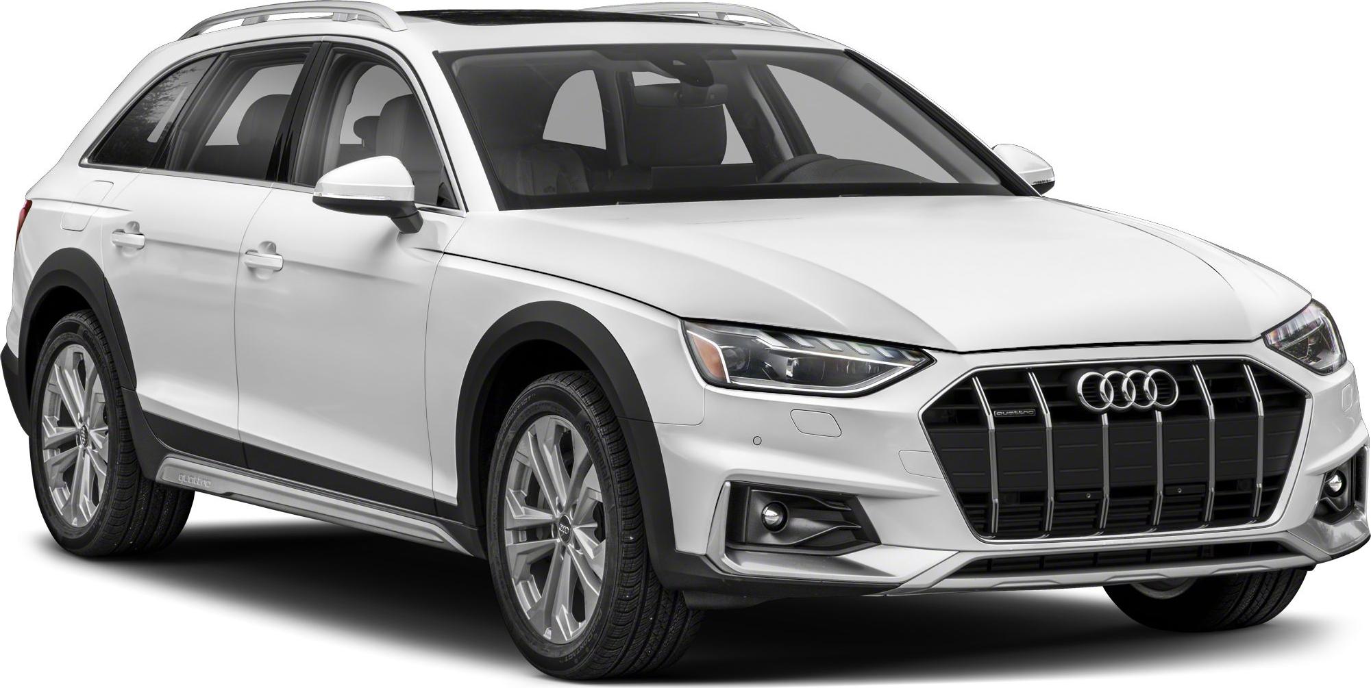 Front view of premium wagon with signature grille and LED headlamps