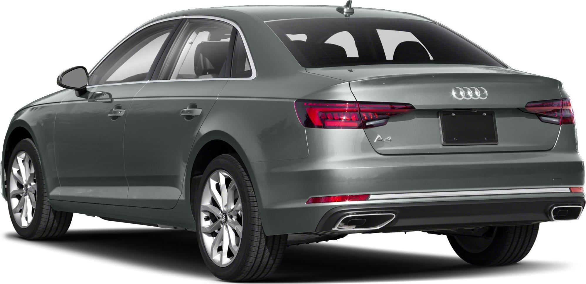 Rear view with LED tail lights and dual exhausts.