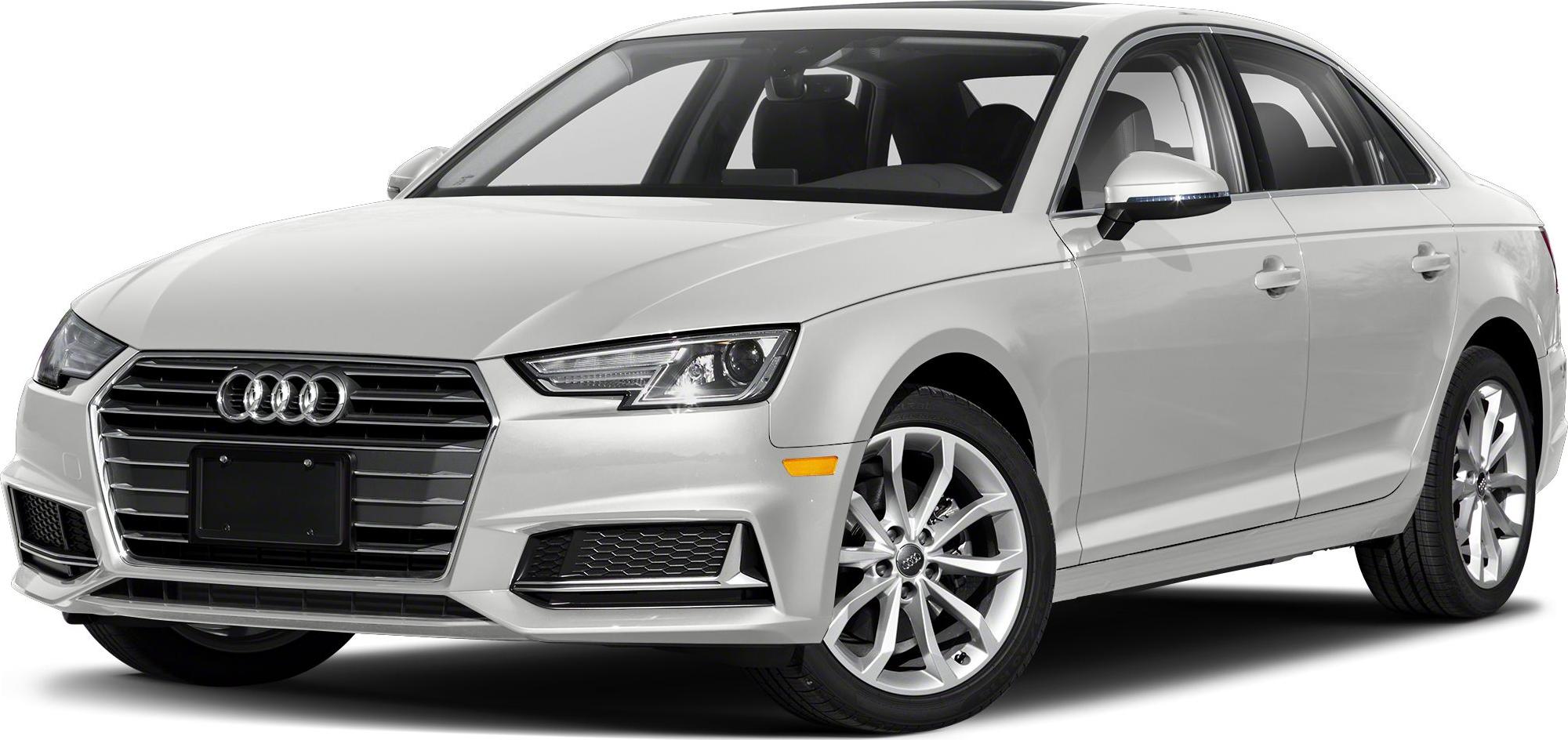 Front side view showcasing LED headlights and signature grille of modern sedan