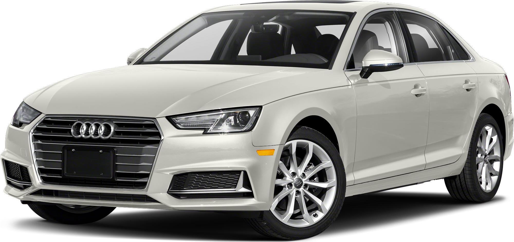 Luxury sedan front with LED headlights and distinctive grille