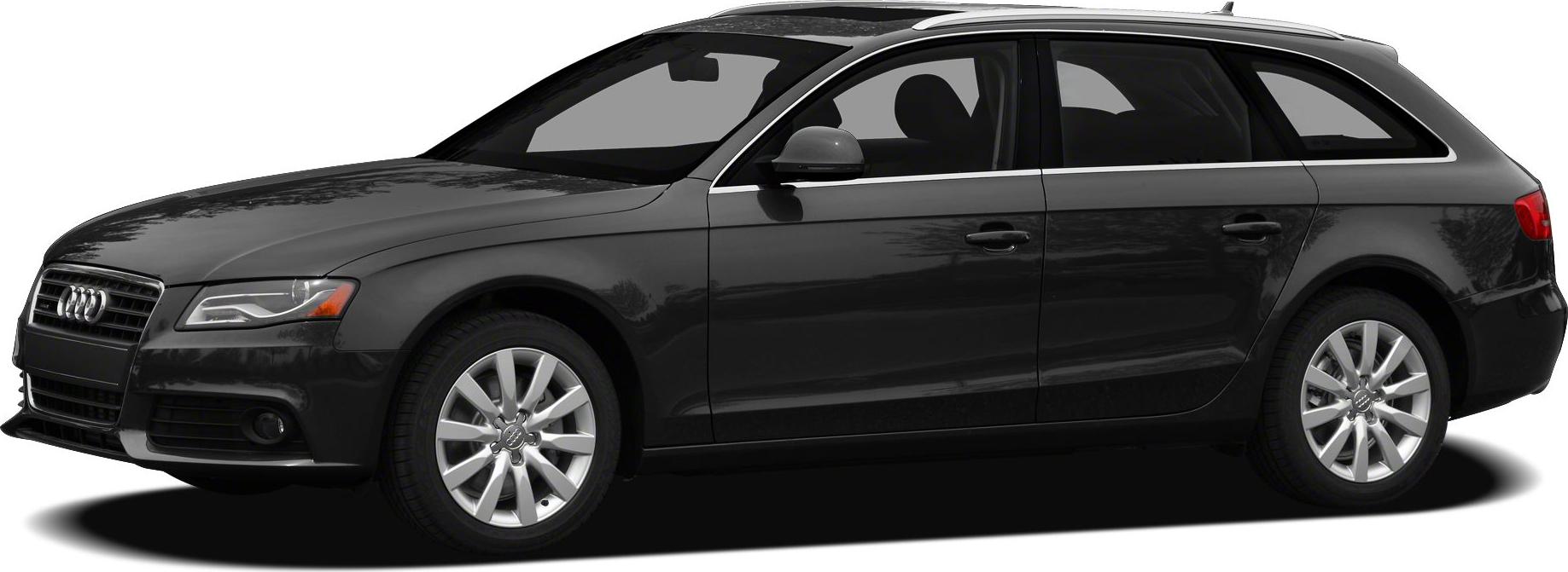 Side profile of a sleek 2011 Audi Avant station wagon with alloy wheels