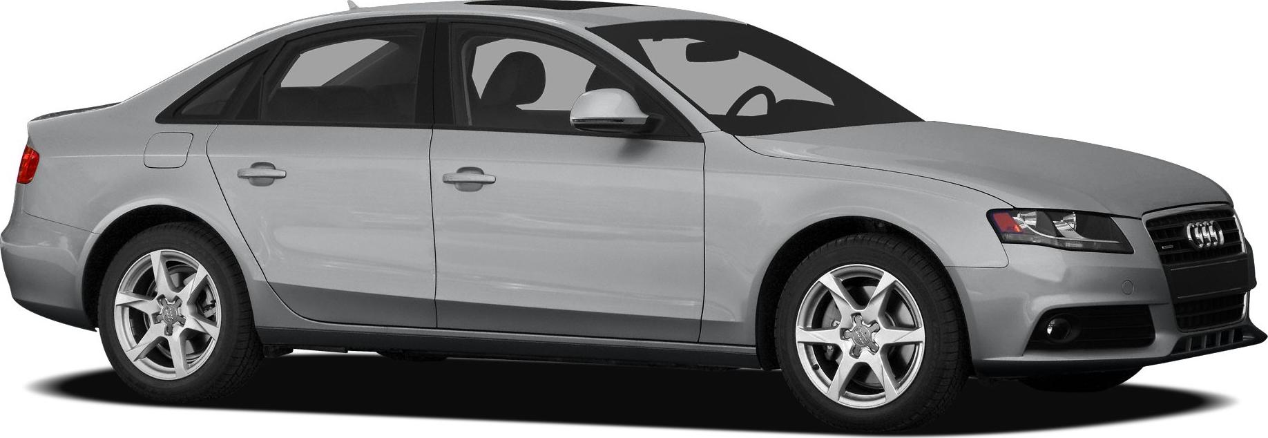 Side view of a 2008 sedan with alloy wheels and smooth body lines
