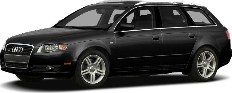 Black station wagon with front and side profile, alloy wheels, and roof rails