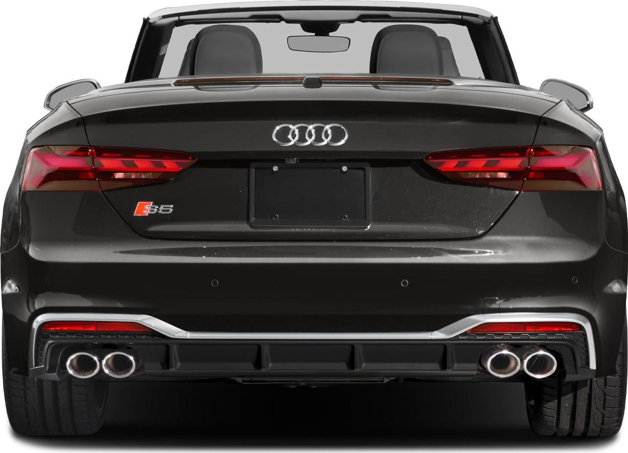 2020 Audi S5 Cabriolet (F5, facelift 2019) Rear View