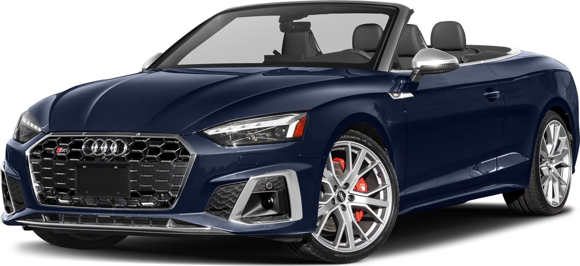 3/4 front-left view, Navarra Blue Metallic / Black Roof