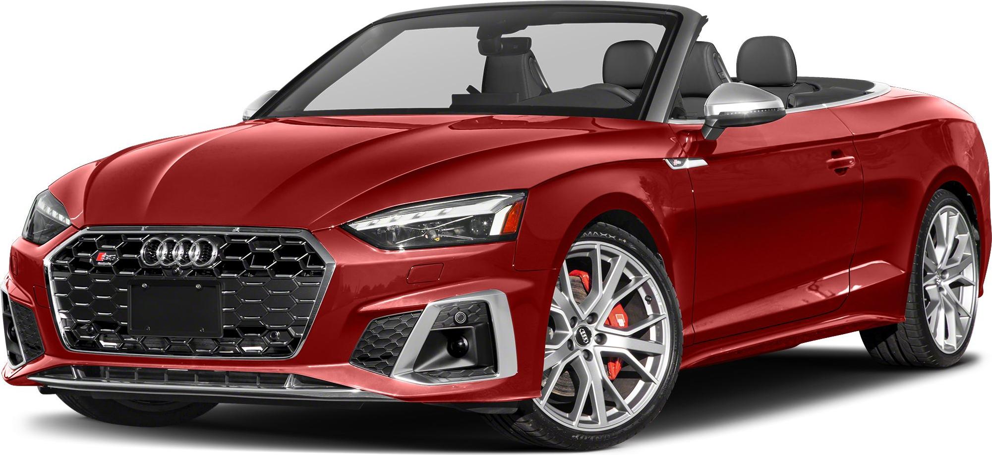 3/4 front-left view, Tango Red Metallic / Black Roof