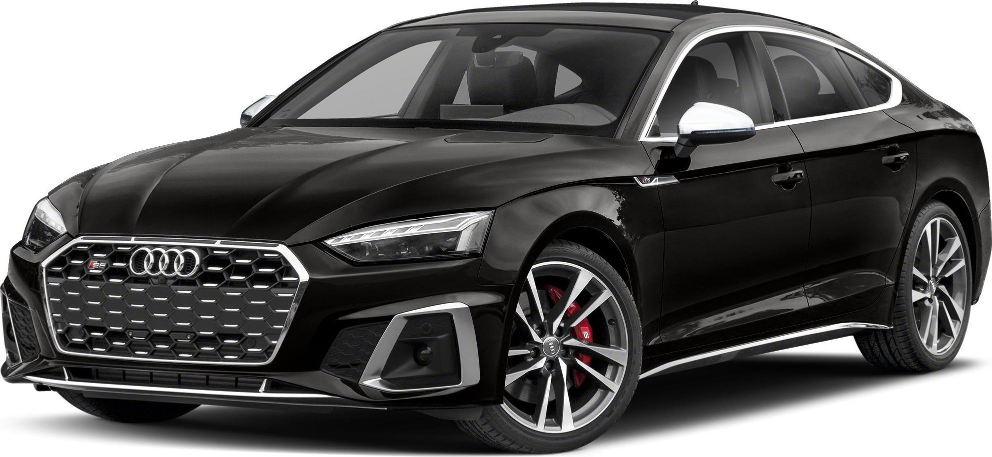 Front grille with honeycomb pattern and alloy wheels with red brake calipers