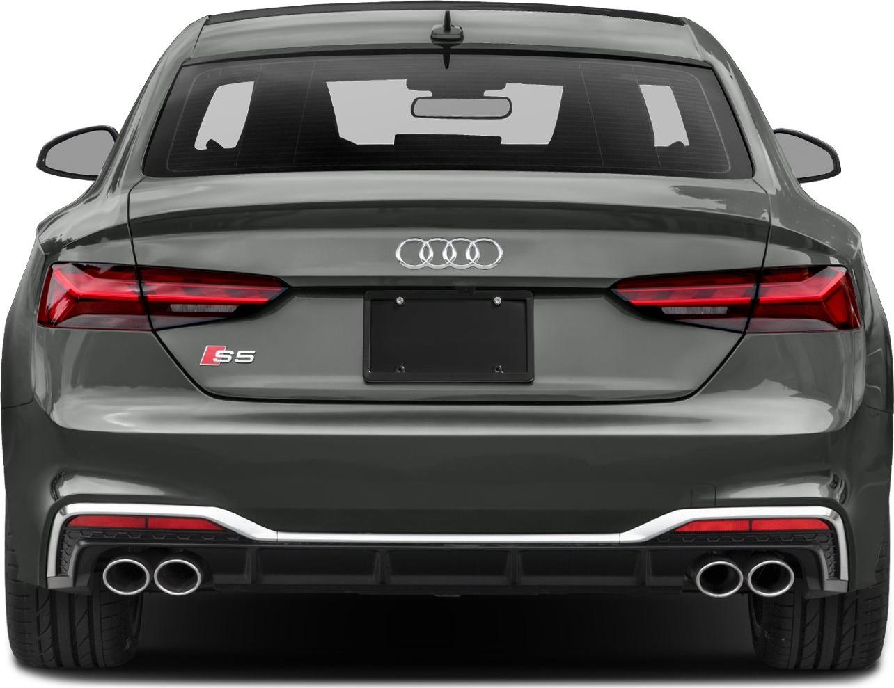 2020 Audi S5 Coupe (F5, facelift 2019) Rear View